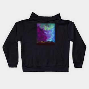 Tye Dye Mountains Kids Hoodie